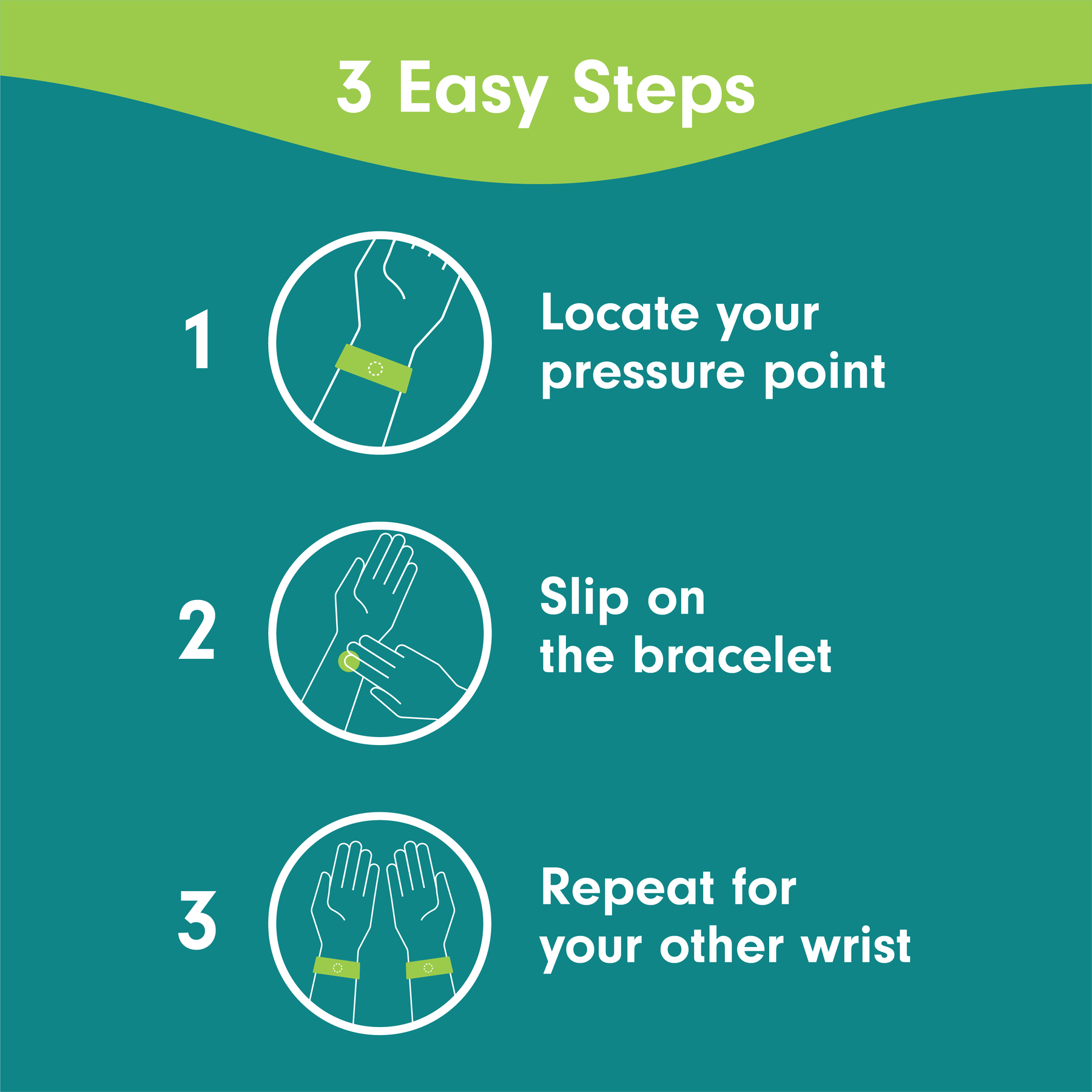 Pressure 2025 point bracelet