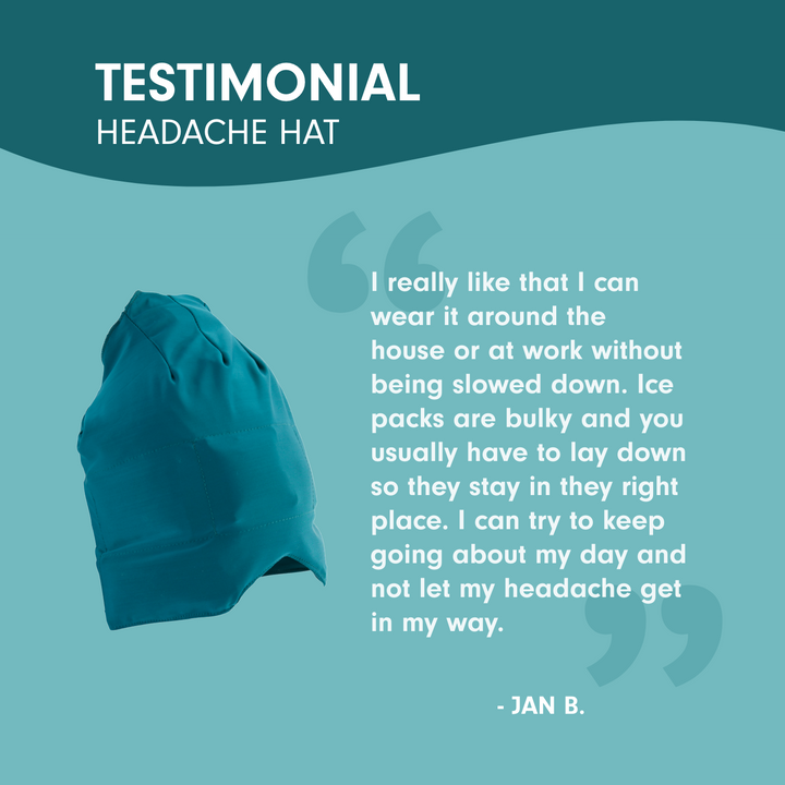 Headache and Migraine Relief Hat