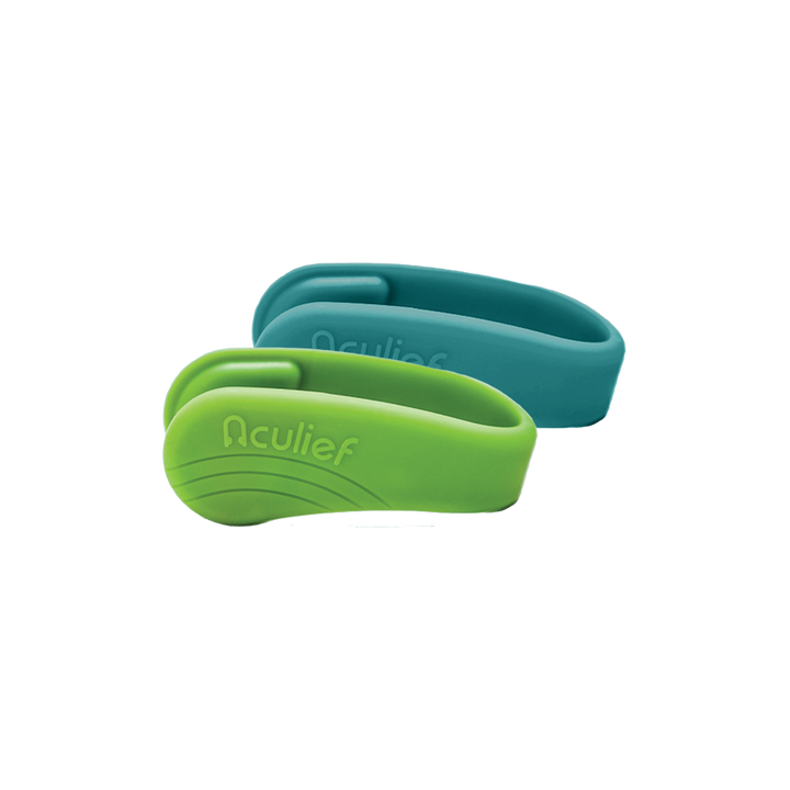 Teal & Green Combo Pack Aculief Wearable Acupressure™
